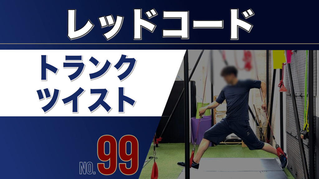 99レッドコードトランクツイスト